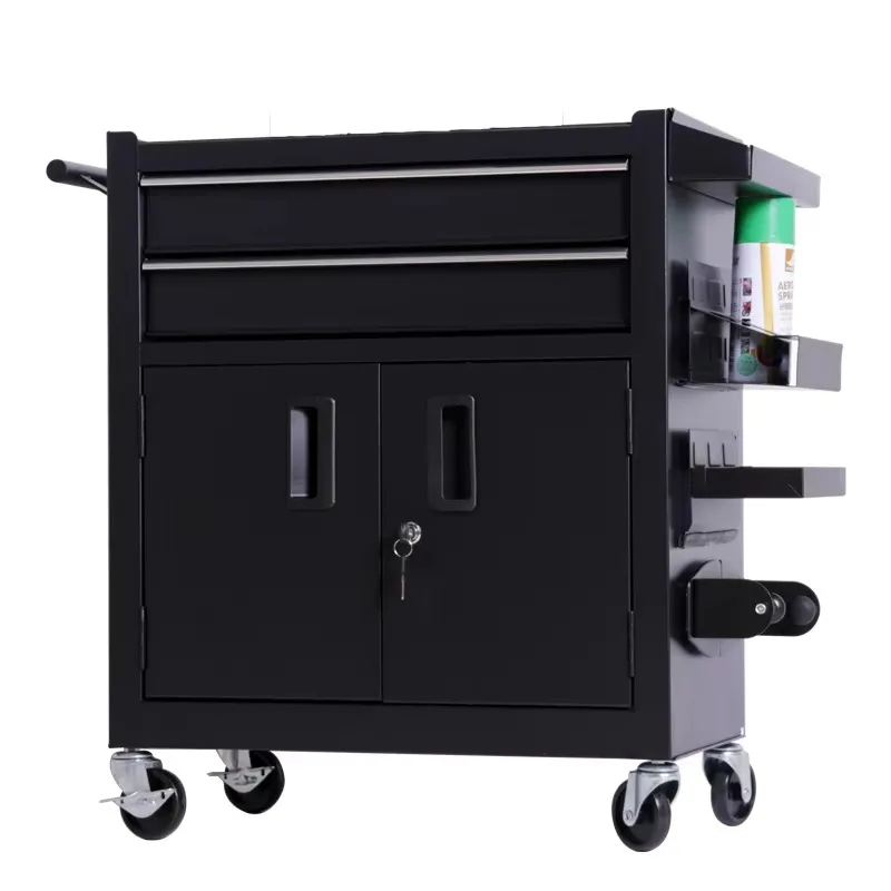 Lockable Steel Cabinet Heavy Duty Industrial Tool Chest Rolling Cart For Auto Repair Workshop And Garage Storage
