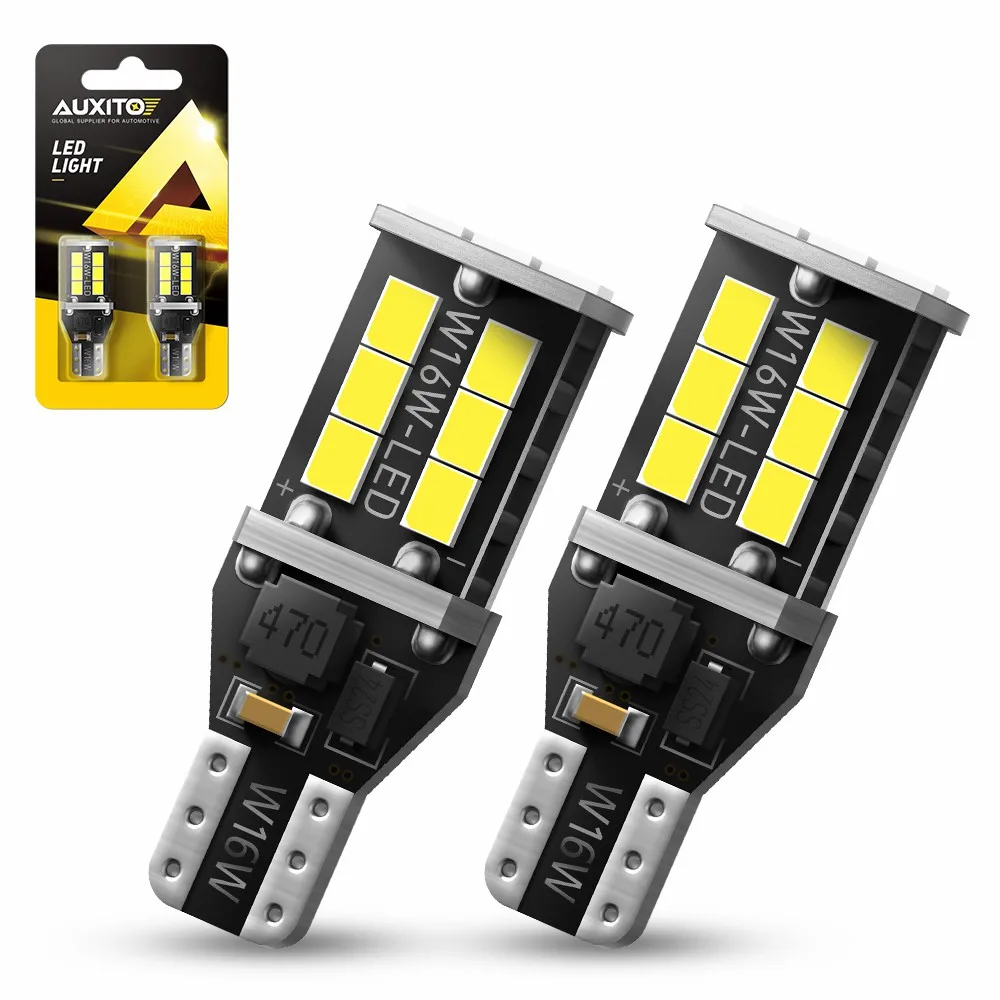 2x T15 LED Canbus 921 W16W LED Bulb Car Backup Reverse Lights 1000lm For Hyundai Santa Fe Getz I20 Sonata Ix25 I40 I10 Coupe