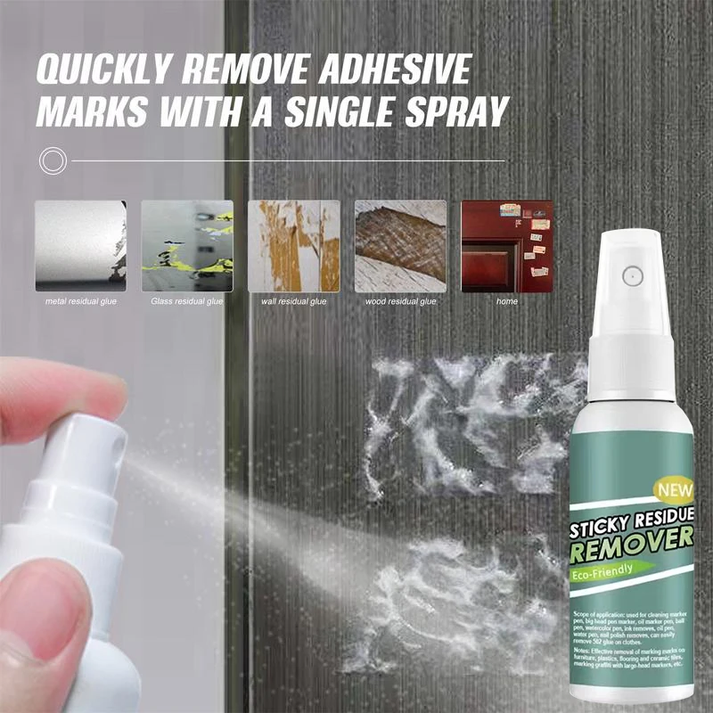 30ml Multifunction Quick Adhesive Remover Strength Label Wall Sticker Glue Removal Car Glass Window Label Cleaner Spray