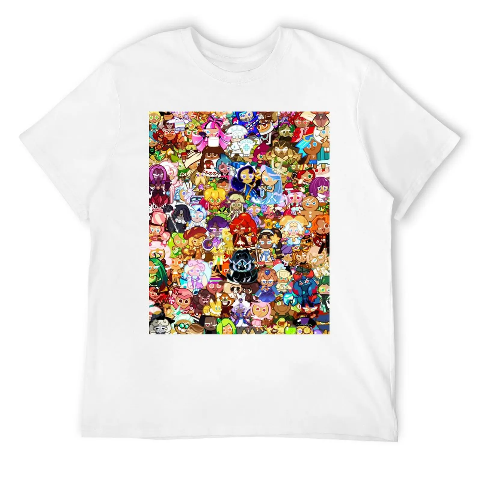 

cookies running :) T-Shirt shirts graphic blue archive plus size men clothing