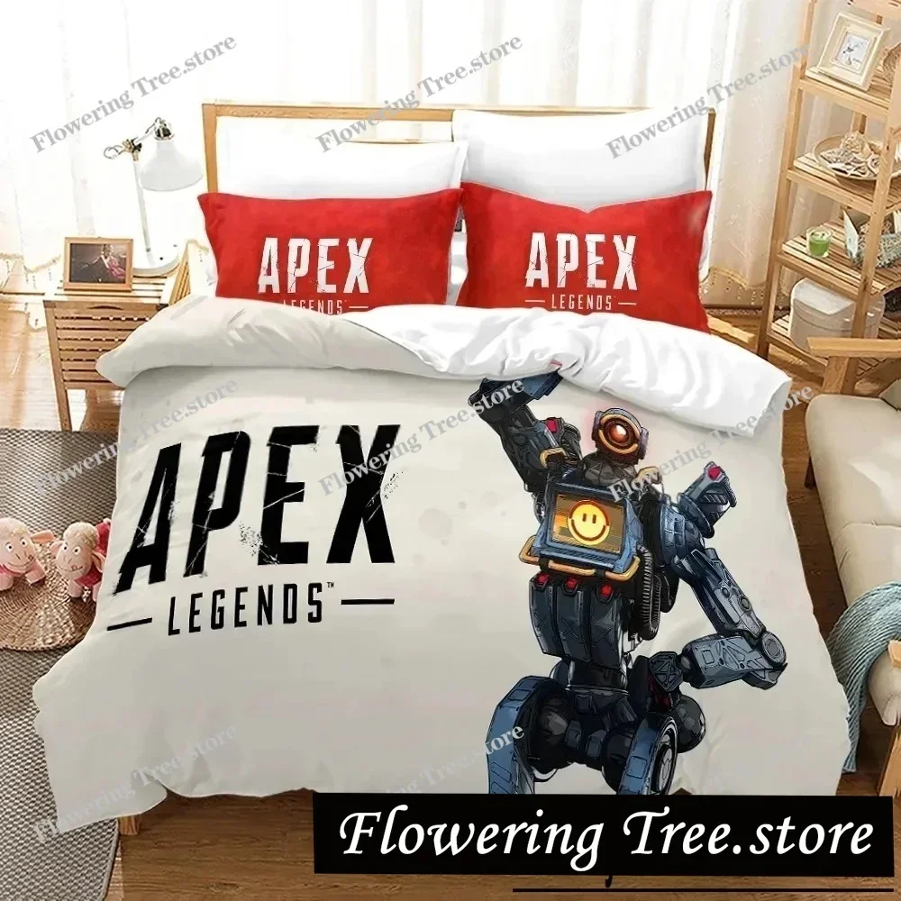 

APEX Legends Bedding Set Single Twin Full Queen King Size shooting game Bed Set Aldult Boys Bedroom Duvetcover Sets 3D Print029
