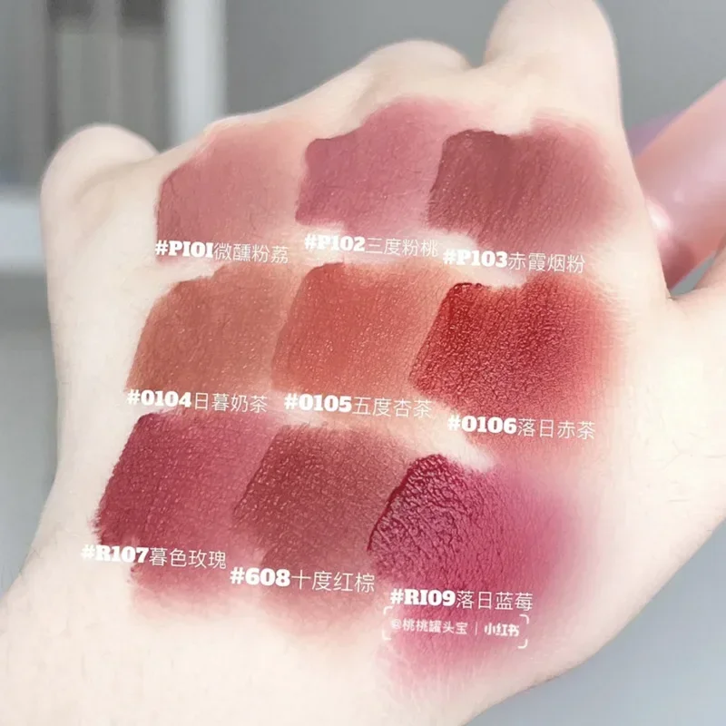 Colorkey pequeno ovo de páscoa veludo bálsamo labial batom líquido bonito fosco lipgloss longa duração maquiagem original rara beleza cosméticos