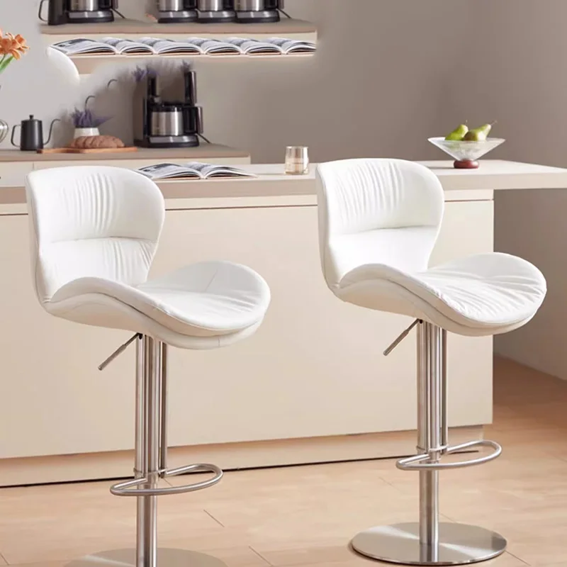 Taburetes de bar de oficina con acento, cocina, restaurante de lujo, silla minimalista para fiesta, sillas cómodas y estéticas ergonómicas, muebles de salón