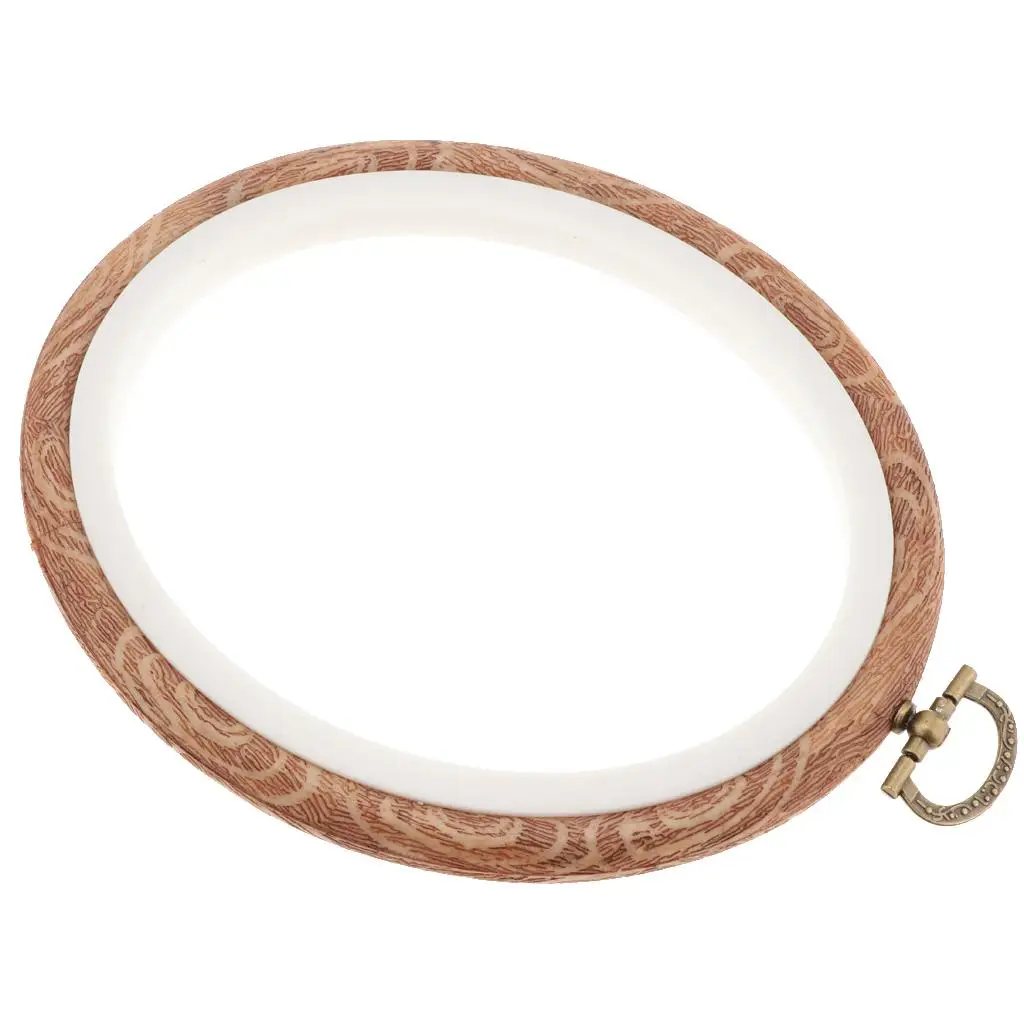 Plastic Embroidery Hoop Ring Adjustable Sewing Tool for Needlework Cross Stitch Embroidery Kit