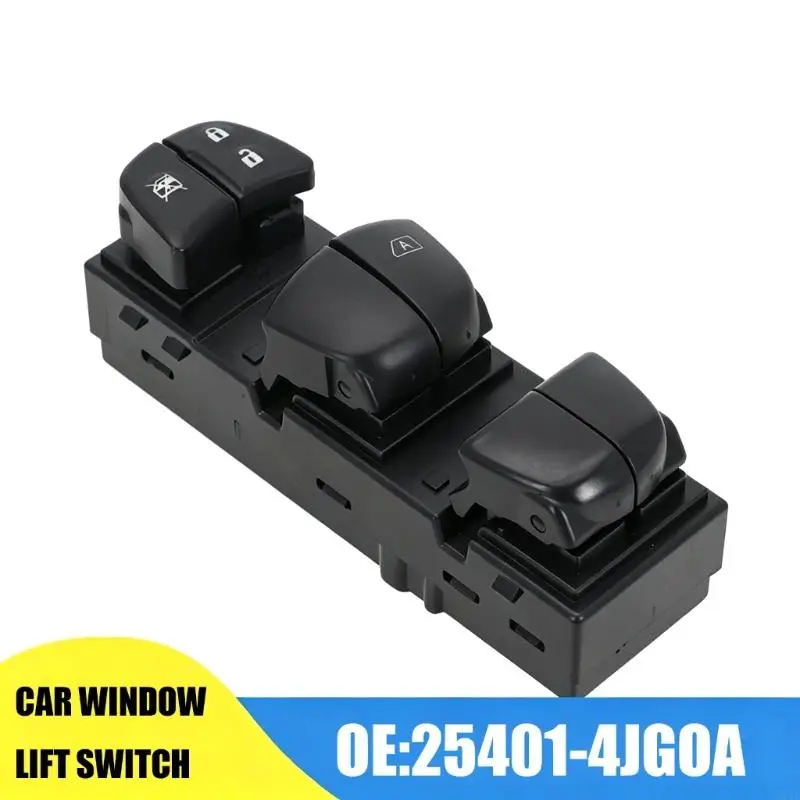 M76E Fahrzeugfensterheber-Steuerteil für ausgewählte Pickup-Modelle, 254014JG0A Servicebaugruppe mit Clip-In-Gehäuse und 1 Stück – Detail 6