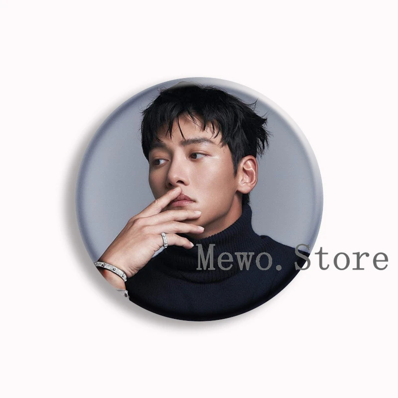 Korean Star Ji Chang Wook Soft Button Pin Kawaii Meme Brooch Badge