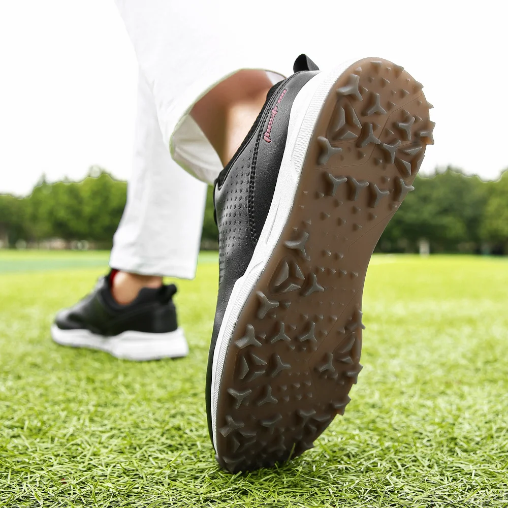 Nowe buty golfowe Męskie tenisówki golfowe bez kolców Duży rozmiar 47, buty do chodzenia Lekkie tenisówki do chodzenia