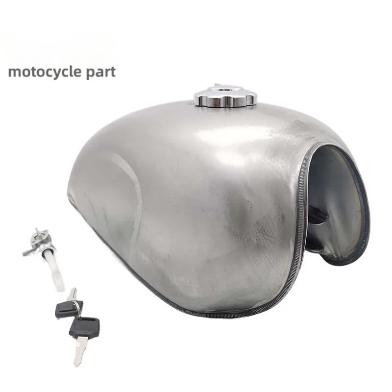 Retro Motorcycle Raw Tank H6GN125 Spring Wind Baboon Modified Tank Motorcycle Modification Kit with Accessories