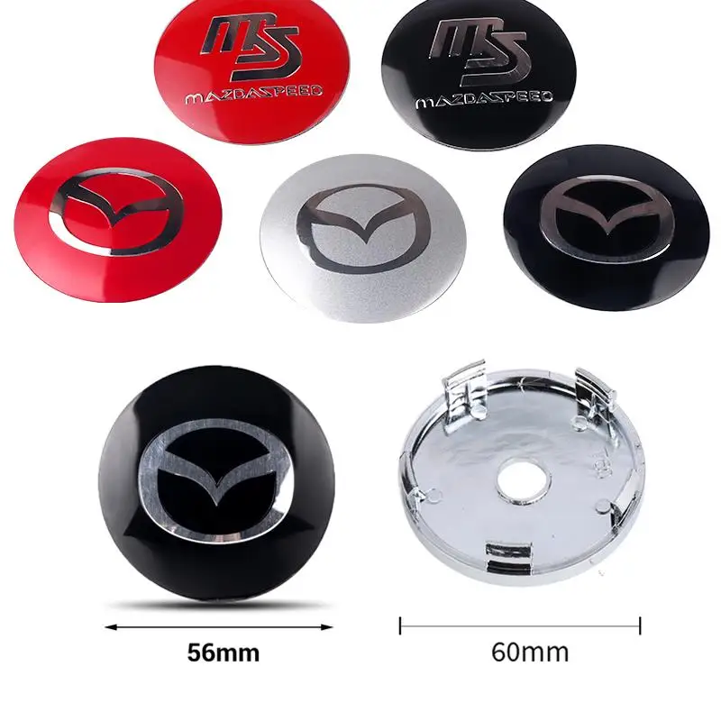 4Pcs 56/60Mm Car Em… - image
