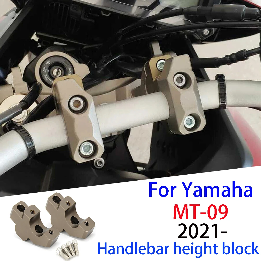 For Yamaha TRACER 900 GT MT-09 FZ-09 Handlebar Bar Risers Barback 2015 - 2021 Handlebar Riser Bar Motorcycle Mount Handle Clamp