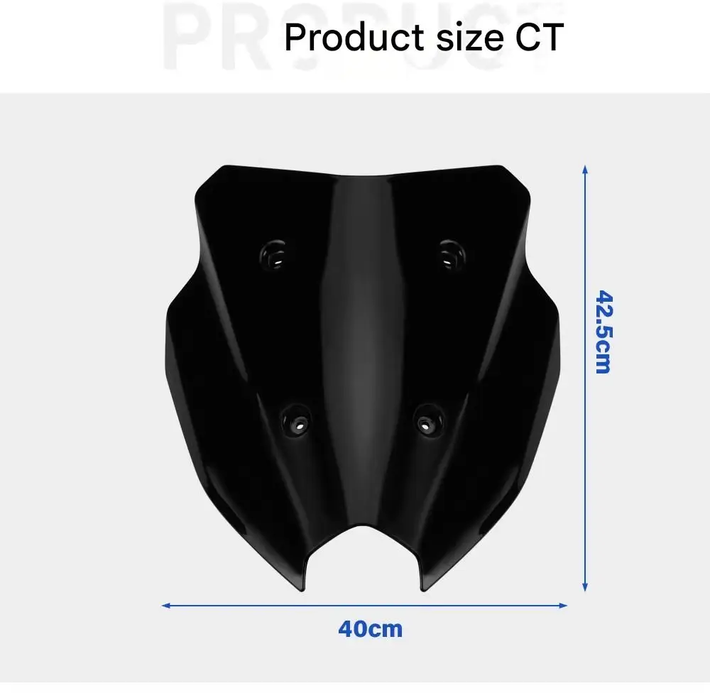 

For Compatible with Yamaha NMAX155 and NMAX125 modification parts racing windshield front windshield fairing 2025
