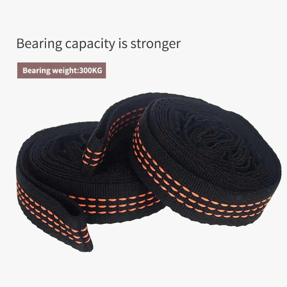 Polyester Hammock Straps Belts, Extra Strong, Lightweight Ropes, 600 LBS Breaking Strength, No Stretch, 1 Pc, 2Pcs