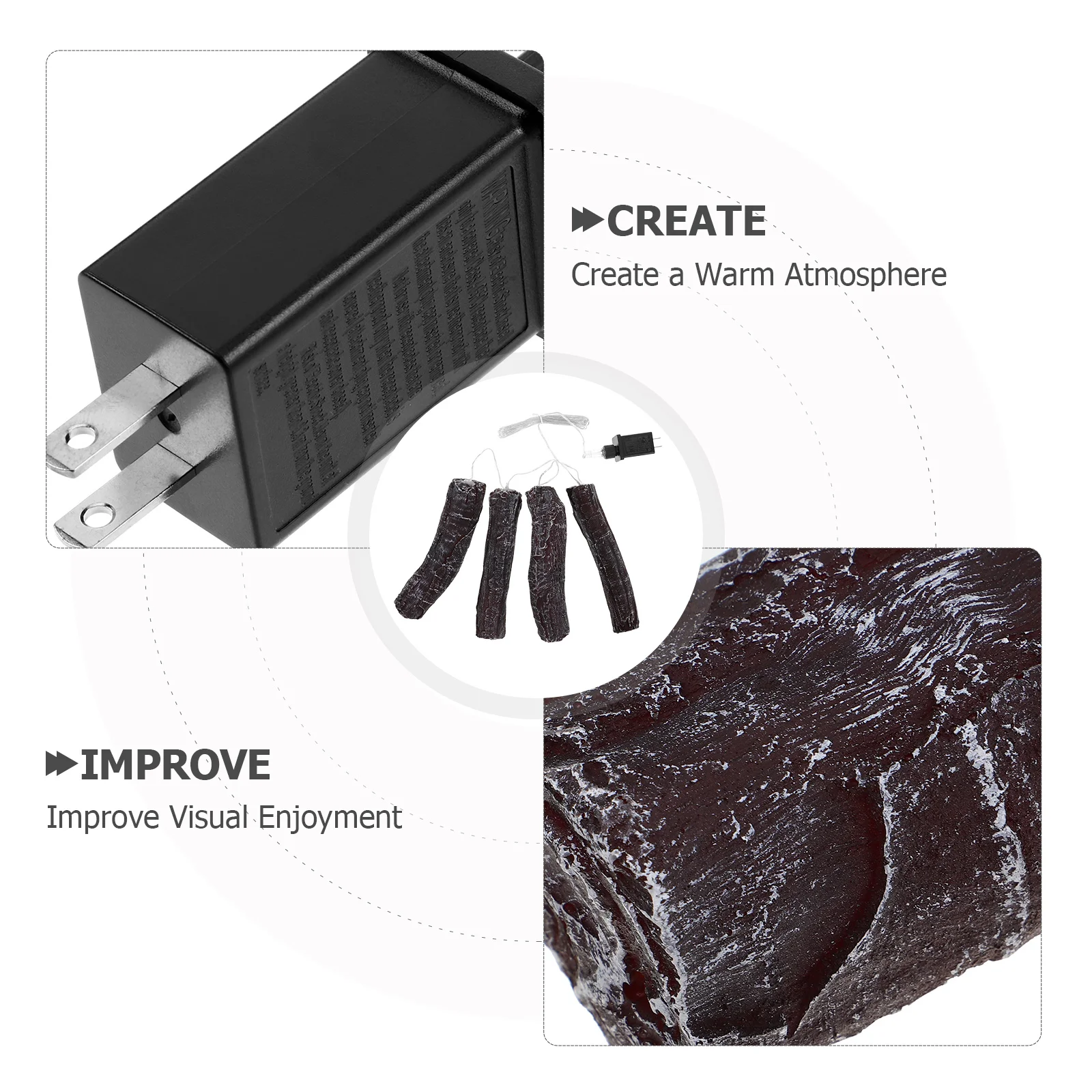 مصباح تأثير اللهب واقعي Led الخفقان الموقد ديكور محاكاة ضوء لهب الفحم لحفلة أجواء المنزل المريحة