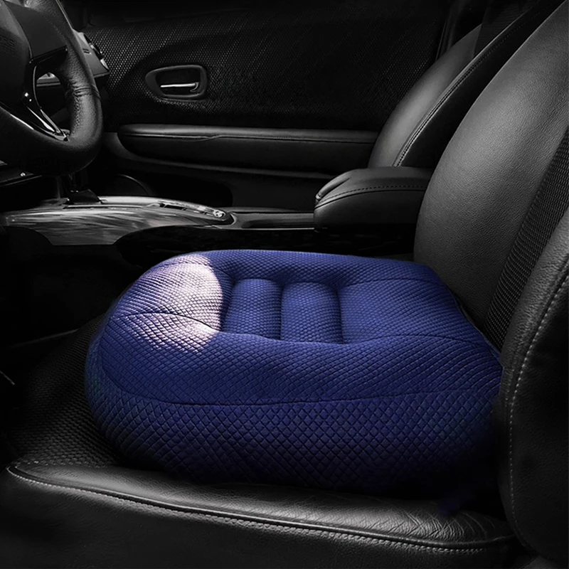 

Car Driving Height Increasing Seat Cushion Nonslip Breathable Mesh Mat For Car Home Office Universal Height Increasing Seat Pad