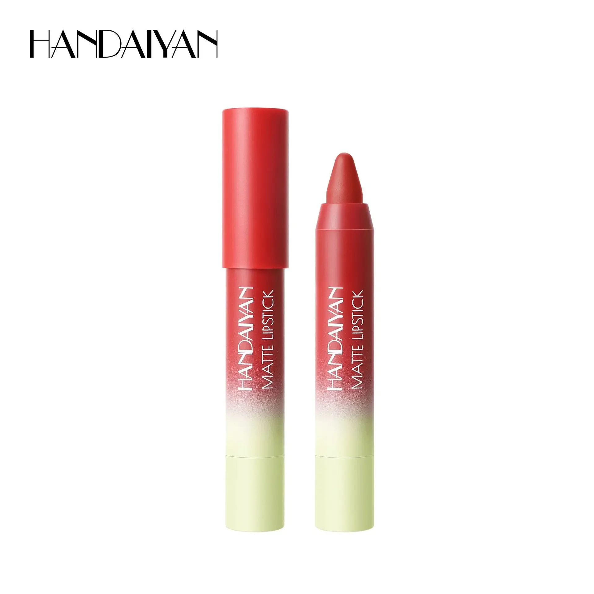 Lápiz labial mate resistente al agua, delineador de labios de terciopelo de 8 colores, taza antiadherente de larga duración, lápiz labial sedoso, lápiz de maquillaje Sexy
