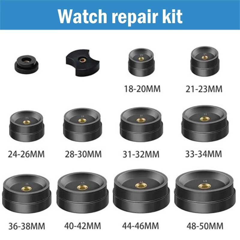 Watch Repair Tool Kit, Watch Press Tool Kit, Watch Press Set Back Case Closer With Watch Back Press For Watch Back Cover