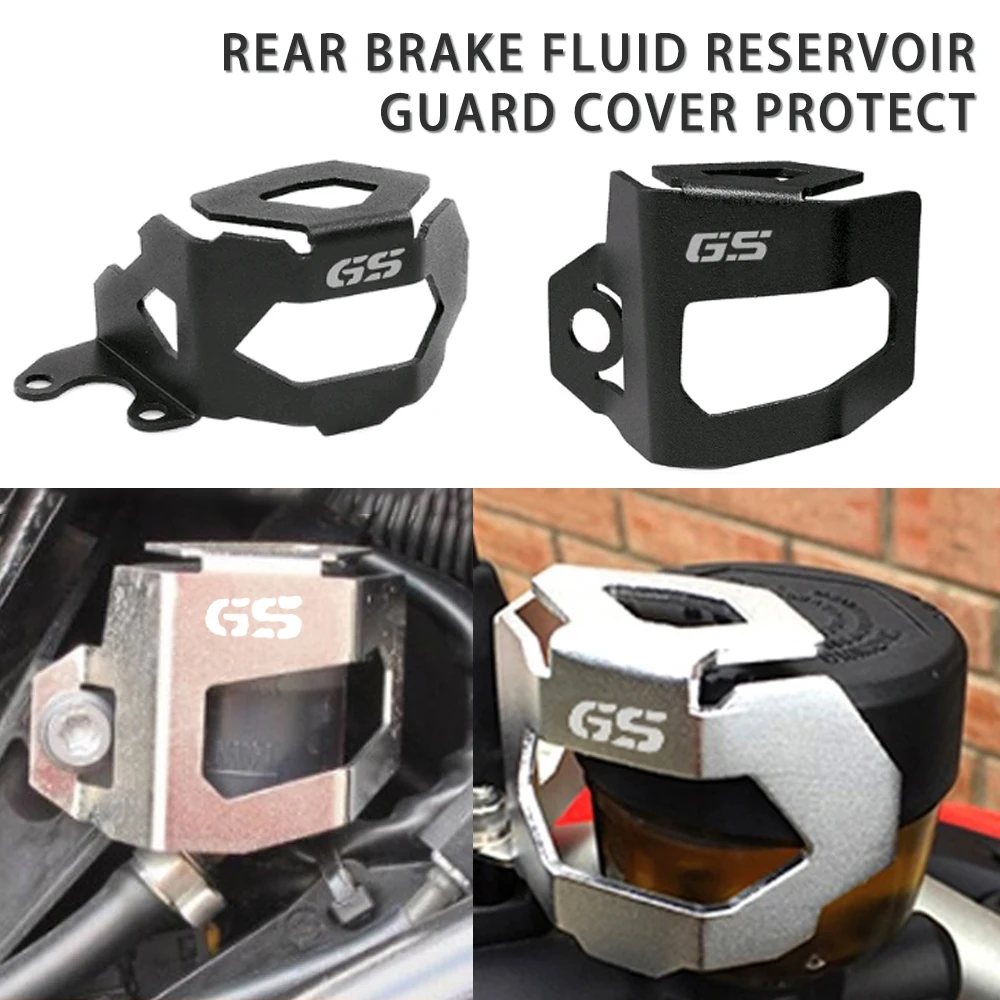 For BMW F800GS F700GS F800 F700 F 800 700 GS Motorcycle Front Rear Brake Pump Fluid Tank Reservoir Guard Protector Cover 13-18