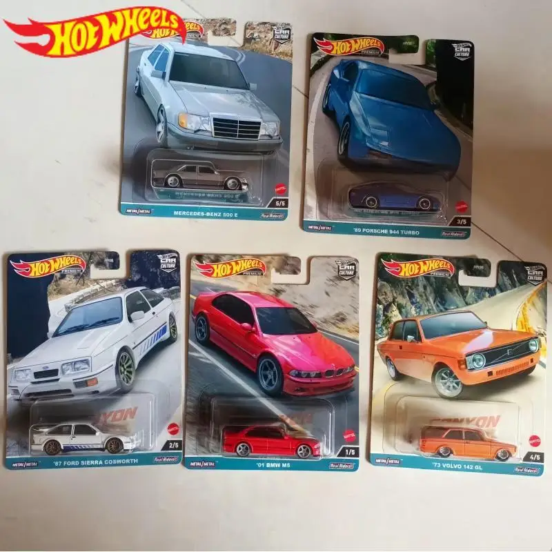 

Подлинная машина Hot Wheels премиум-класса, серия Canyon Warriors, набор масштаб 1/64, коллекционные литые автомобили, комплект игрушек FPY86-959C