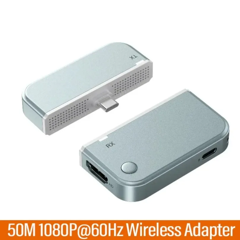 

50 м беспроводной HDMI-совместимый видеопередатчик, приемник-удлинитель, адаптер TV Stick Dongle 1080P для монитора, проектора, ноутбуков, ПК