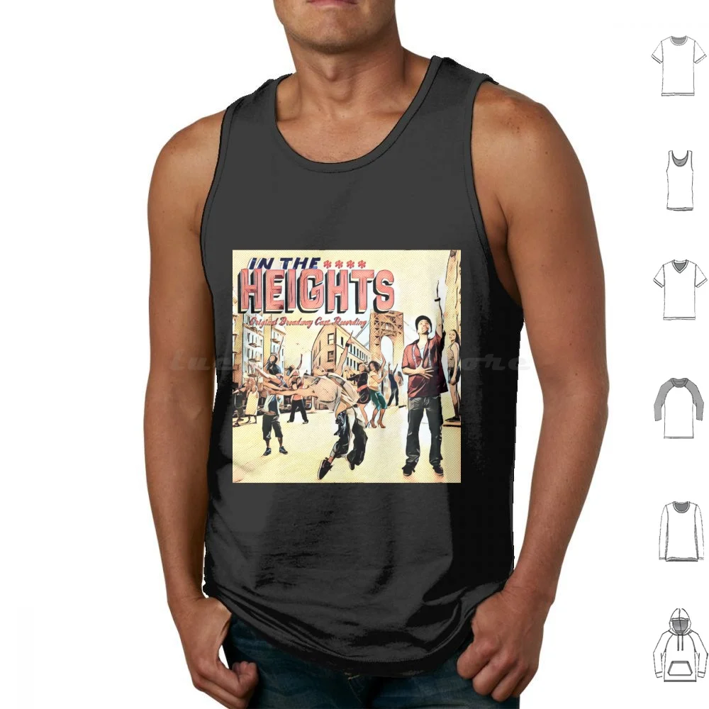 في الارتفاعات الهزلية تانك القمم سترة بلا أكمام كوميك في الارتفاعات Usnavi الكتاب الهزلي برودواي لين مانويل ميراندا #1