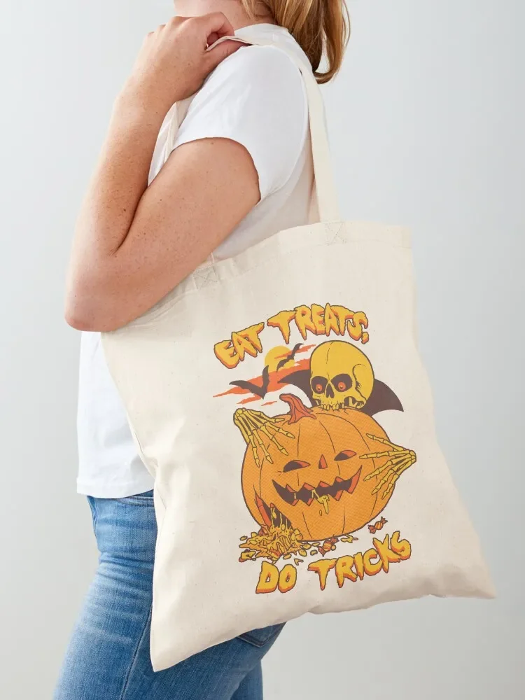 Eat Treats, Do Tricks Tote Bag Big bag custom bags shopping bag