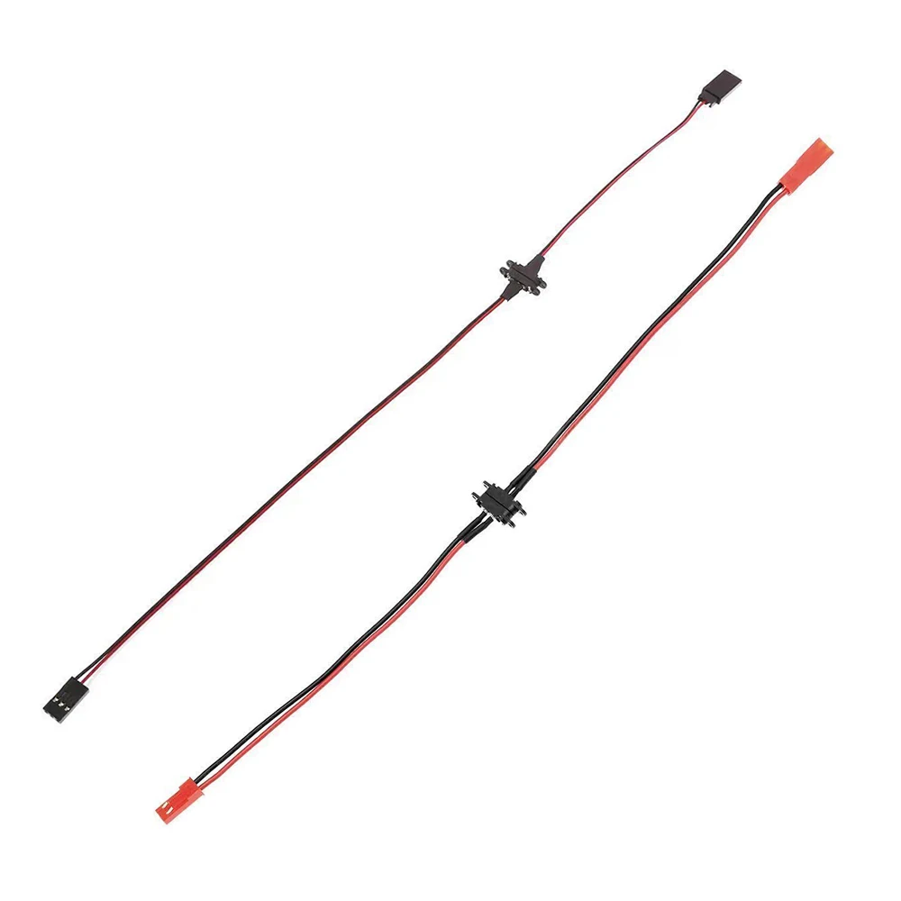 Anti‑Reverse Connection Magnetic Snap‑on RC Car Light Extension Cable For 1/8 1/10 Crawler Traxxas Tamiya Upgrade Parts