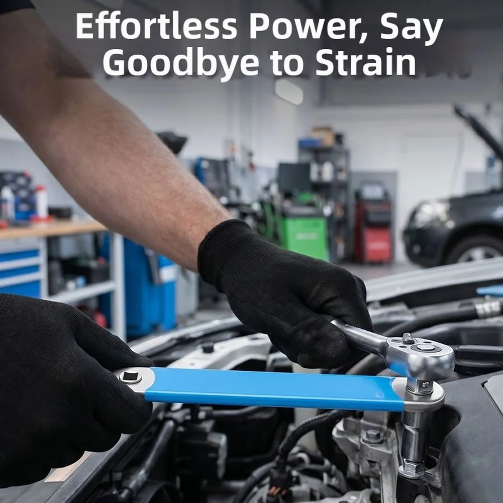 3/8in Drive Compact Offset Wrench for Use in Tight-Space Applications Including Alternator Mounts and Belt Tensioners