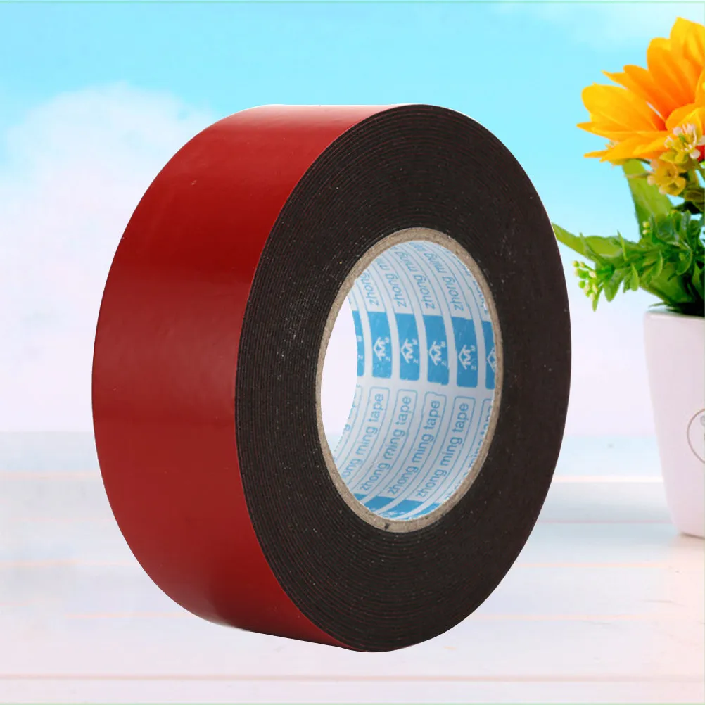10M X 20Mm Versatile Waterproof Double Sided Tape for Cars Signs Decoration Heat Absorbing Strong Hold Pe Foam Adhesive Roll