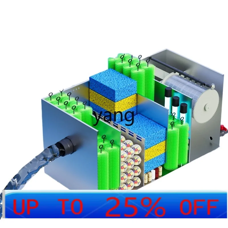 

LTT фильтр для пруда с рыбой, интеллектуальная система очистки цикла обратной промывки