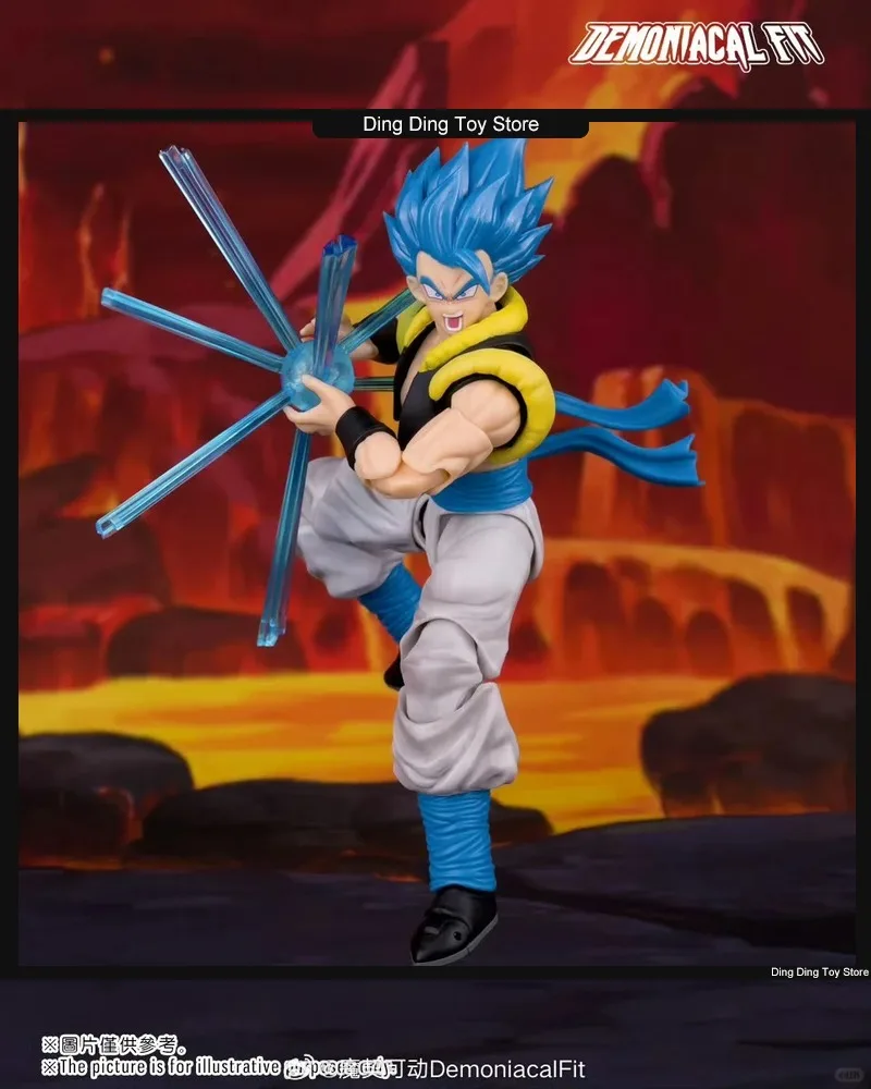 Demoniacal Fit Gogeta Figuur Dragon Ball Z Super Saiyan Blue Hero Waltz Gogeta De Supreme Dance Anime Action Figure Speelgoed Geschenken