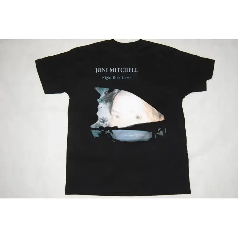 Night Ride Home Joni Mitchell Black T Shirt Cotton S 234Xl Jh307