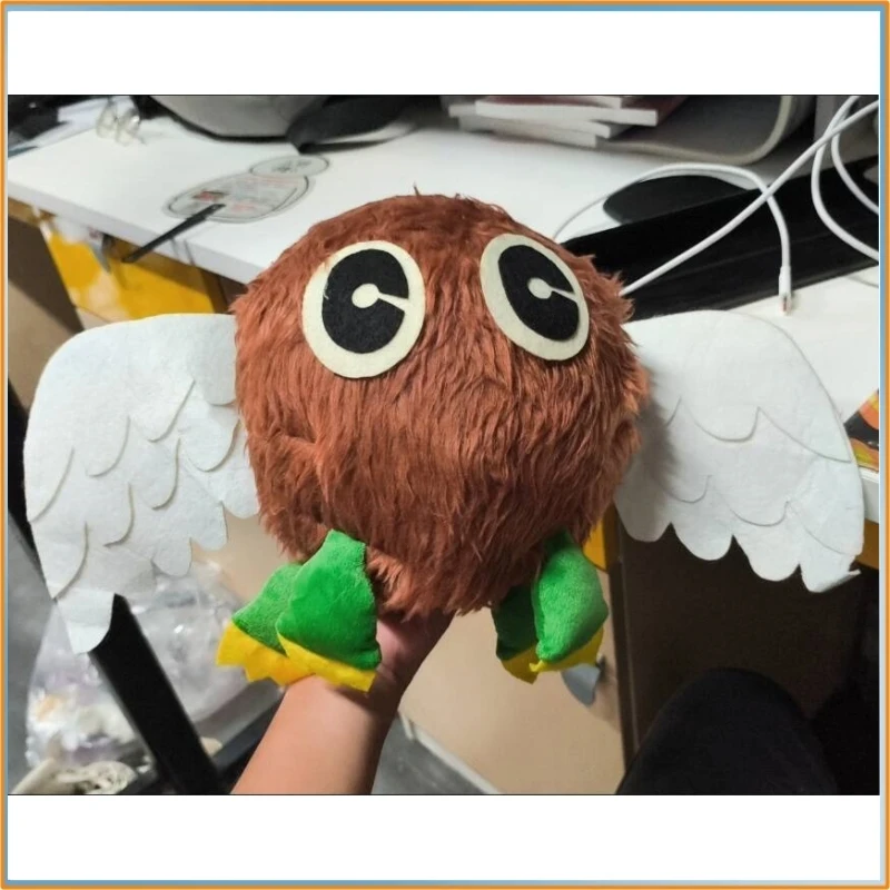 

Новый Ю-Ги-Ох 35 см! Аниме периферийные крылатые Курибо кавайная плюшевая кукла фигурка мягкая игрушка Юги Муто Дуэль монстры Айбо игрушка в подарок