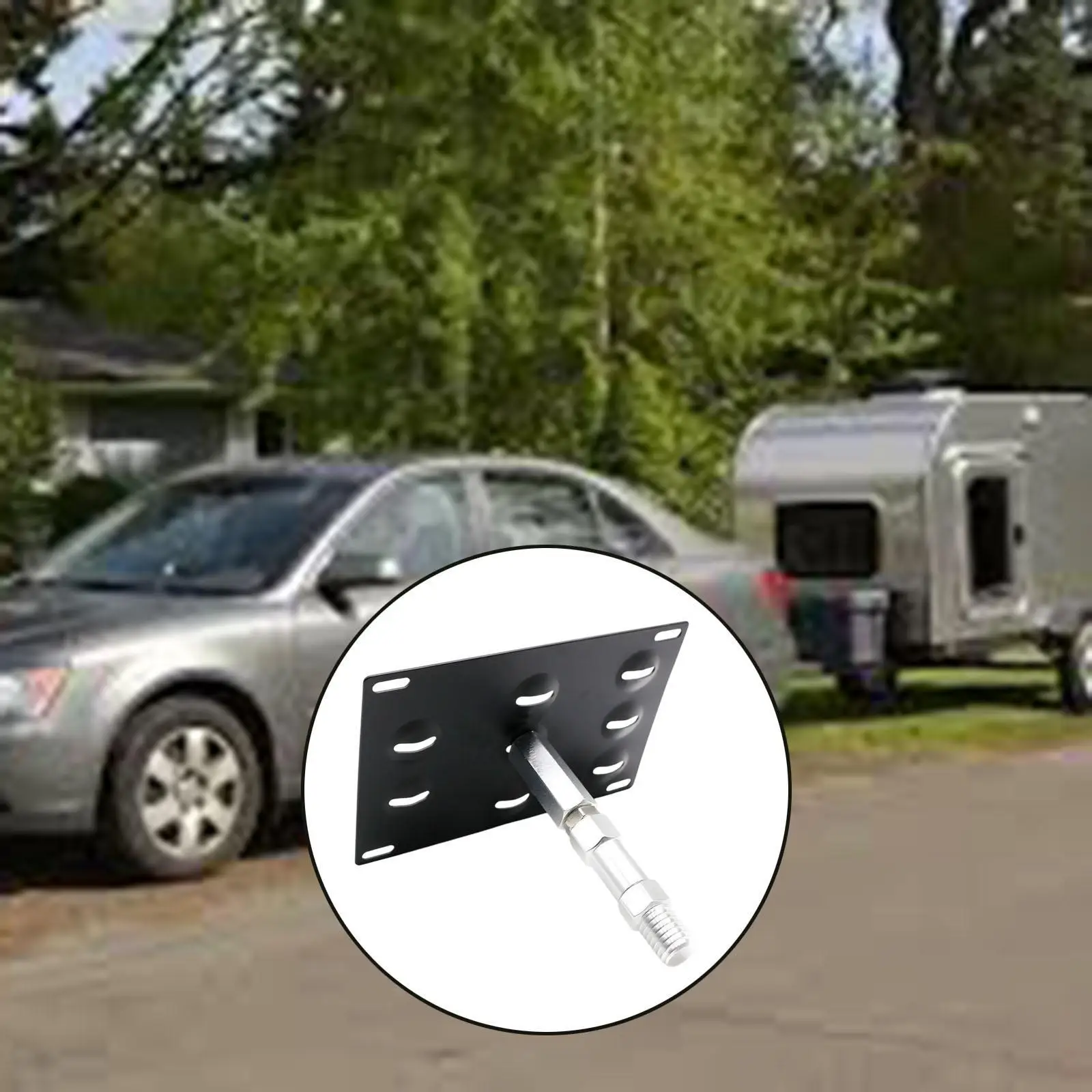 

Tow Hook License Plate Bracket Professional Sturdy High Performance Car Accessory European License Plate Frame for BMW