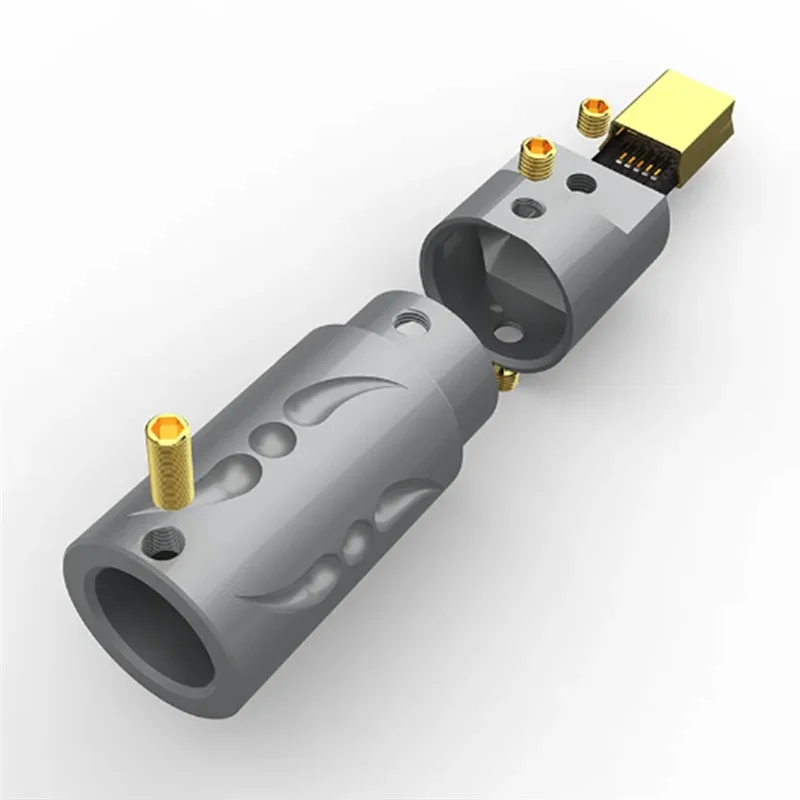 

VIBORG позолоченный разъем MINI USB Type-C, разъем, хвостовая розетка, порт MN08 MT08 для Hi-Fi аудио DIY
