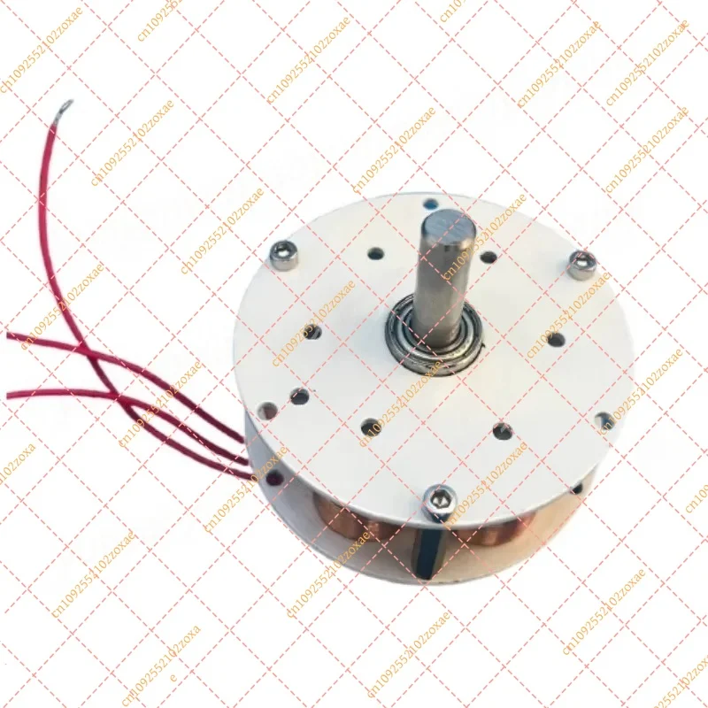 LF 20W Disc Alternator, 65x25mm Low RPM High Power Permanent Magnet Generator, Multi Pole Core