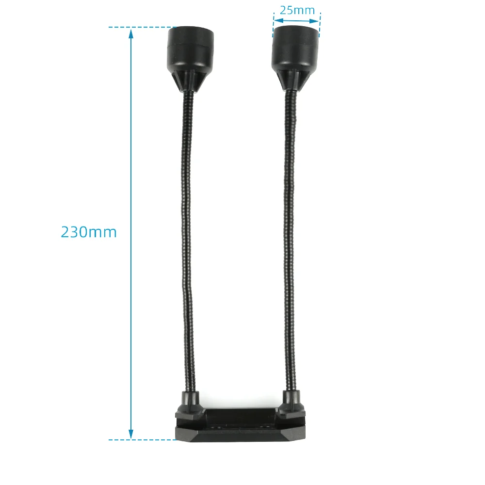 USB 56, verstellbares Mikroskop, LED-Ringlicht für Trinokular-Stereomikroskop, Digitalkamera, Lupe, Handy, Löten, EU-US – Detail 1