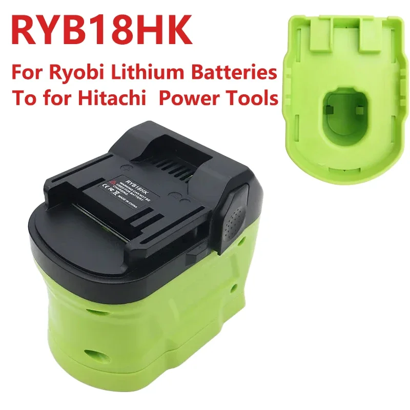 

RYB18MTB Converter Adapter Replace for Ryobi 18V Lithium Battery To for Hitachi 18V Li-ion Battery Used for Hitachi Power Tools