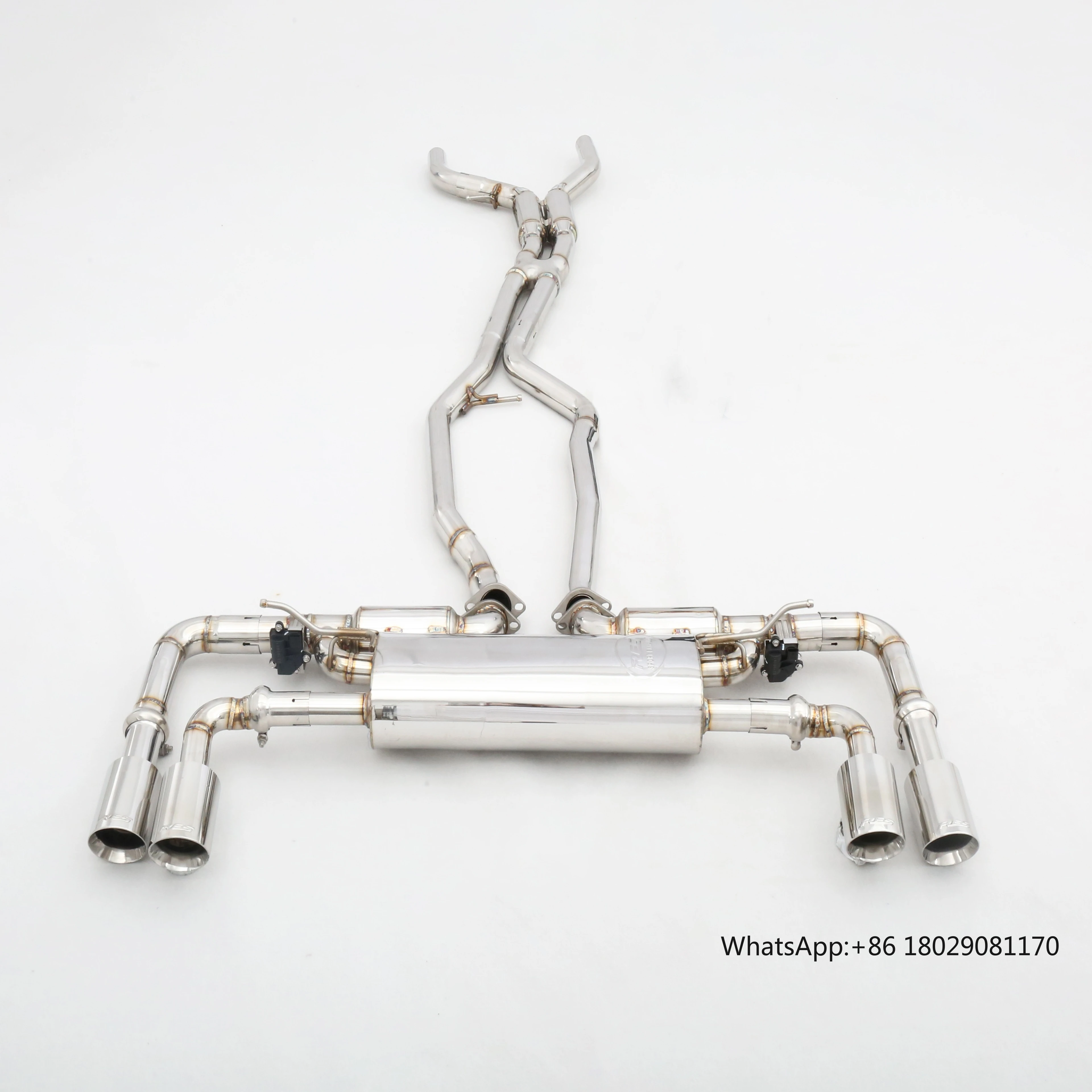 

Изготовленная на заказ выхлопная система из нержавеющей стали/титана 304, разработанная для автомобилей Porsche Cayenne 958.1 3.0T/4.8/4.8T