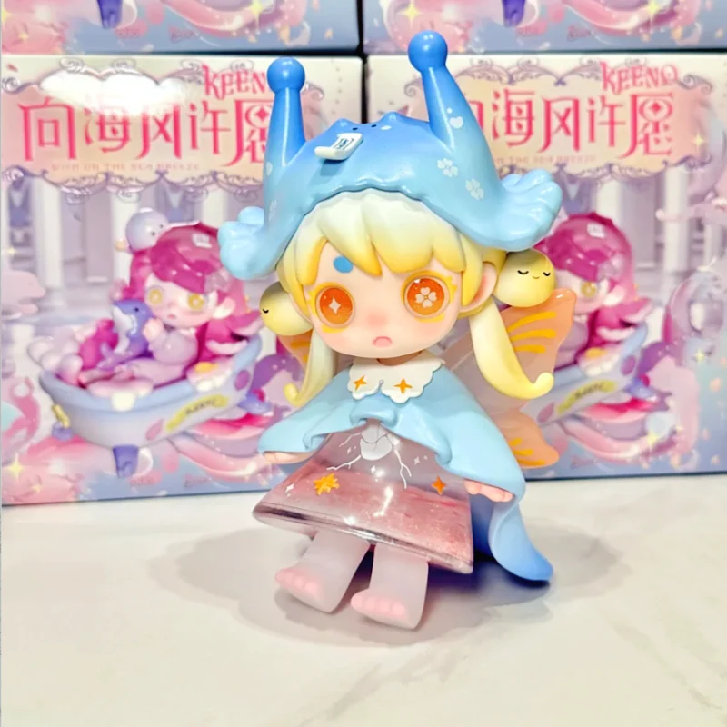 

Новый призрак Keeno 3-го поколения Sea Breeze Wishing Series слепая коробка модный настольный орнамент девушка милый подарок