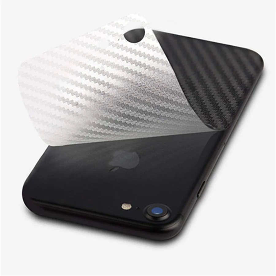 5Pcs 3D Guard Carbon Fiber Soft Matte Back Protective Film for iPhone 12 11 13 14 Pro XS Max 7 8 Plus XS XR SE Screen Protector