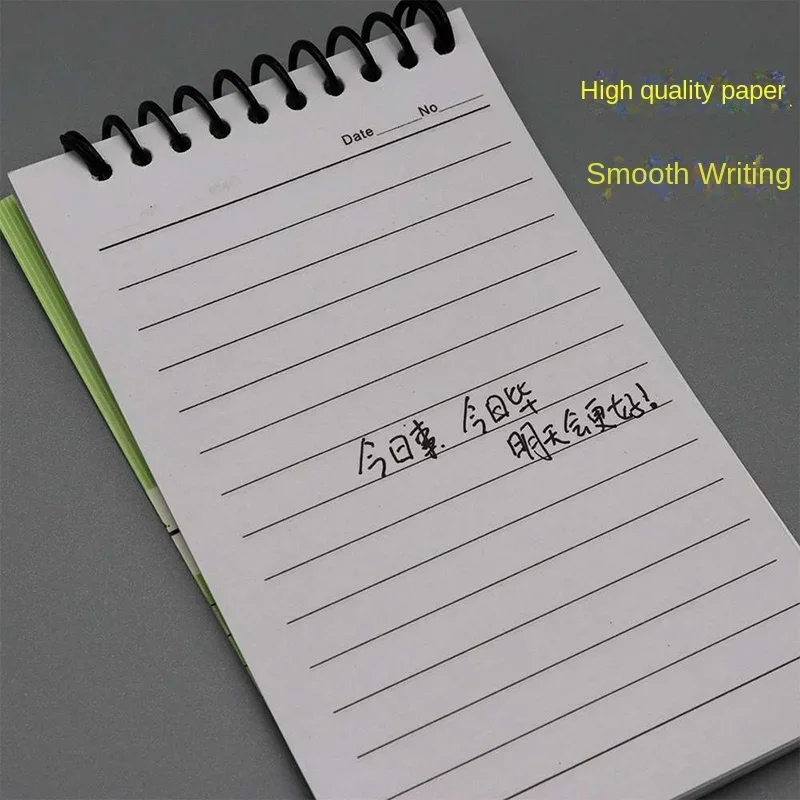 2Pcs Mini Notebook A7 Portable Notepad Daily Agenda Sketchbook Planner Notebooks Stationery Office School Supplies journal