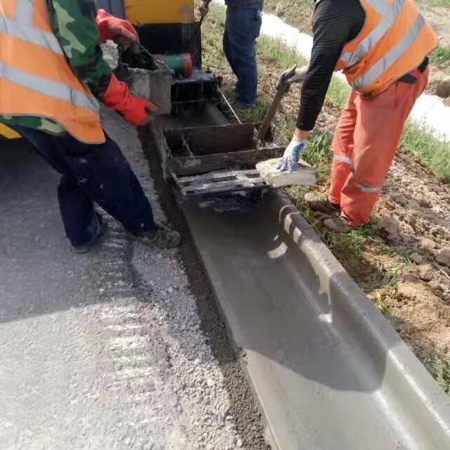 Customized Intelligent Slip Form Curb Machine Automatic Control Concrete Curb Paver Machine for Engineer
