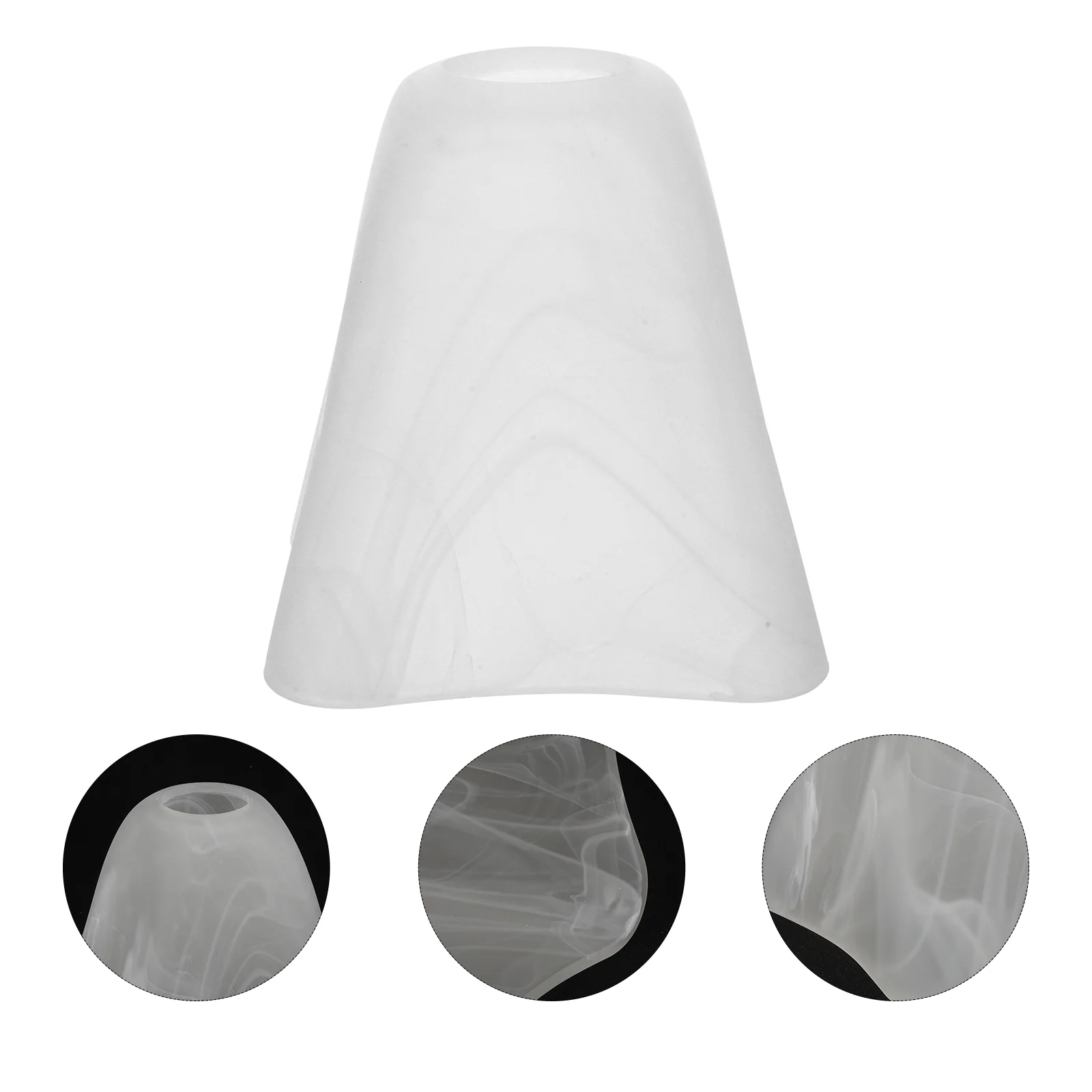 

White Lampshade Light Covers Glass Shades for Pendant Lights Replacement Branches