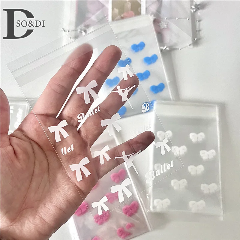 50Pcs High Quality Card Packaging Bag Convenient Reliable Packaging Supplies Innovative Product Transparent Packaging