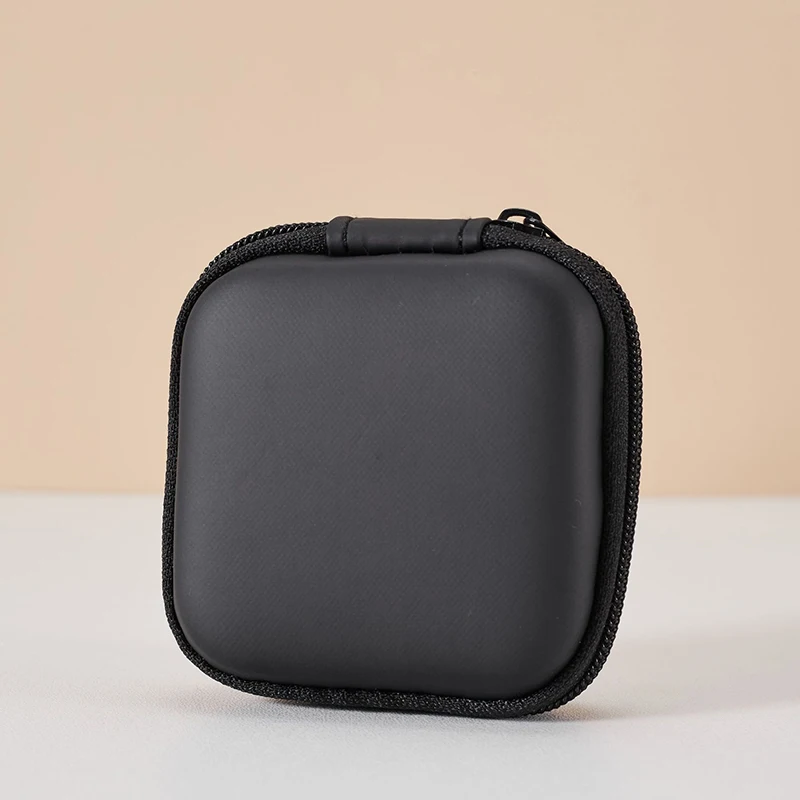 

Portable Shockproof Hard Shell Earphone Case Headset Storage Bag For Memory Card USB Cable