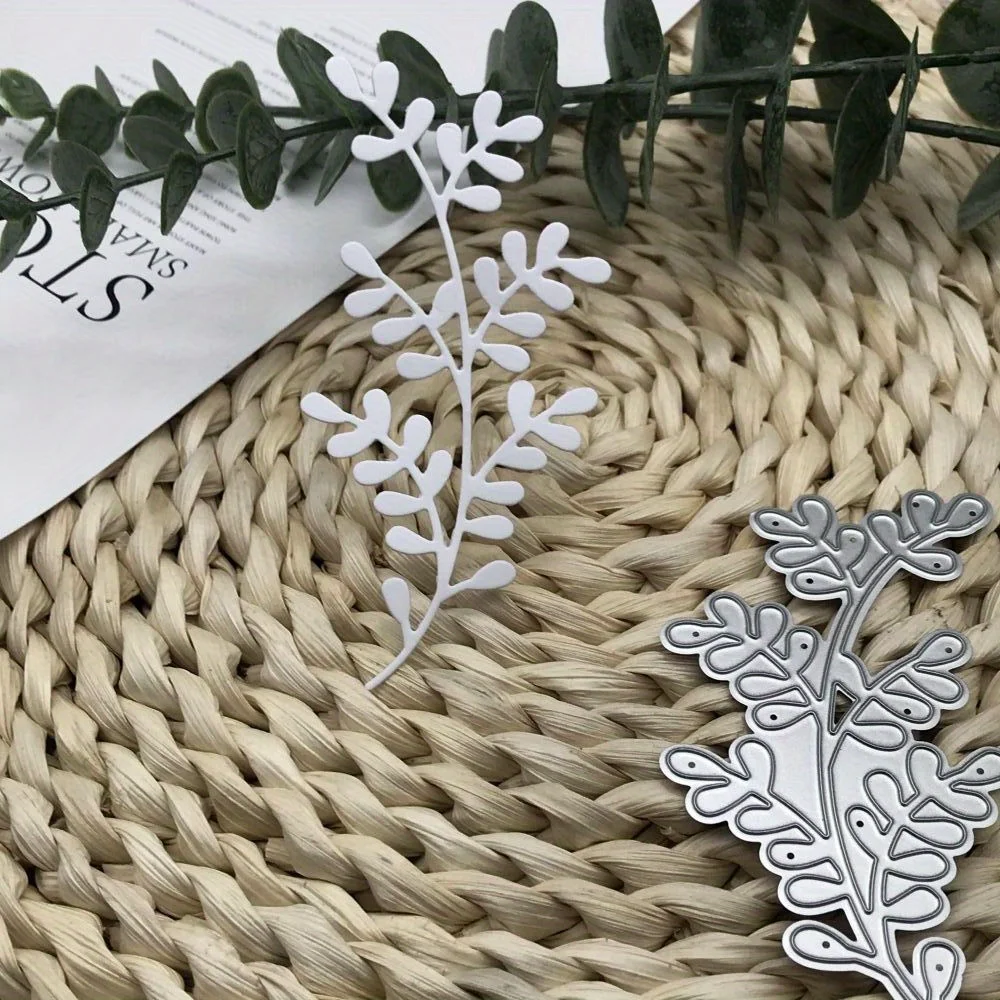 

1 шт., креативные металлические штампы для резки, форма для украшения листьев, скрапбукинг, бумага, ремесло, трафареты, штампы