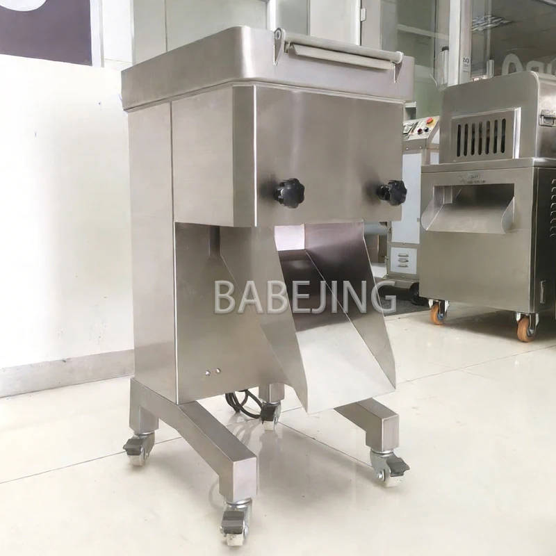 

Машина для нарезки свежего мяса из нержавеющей стали, эффективная, экономящая труд, малая бытовая машина для нарезки водорослей для домашнего использования