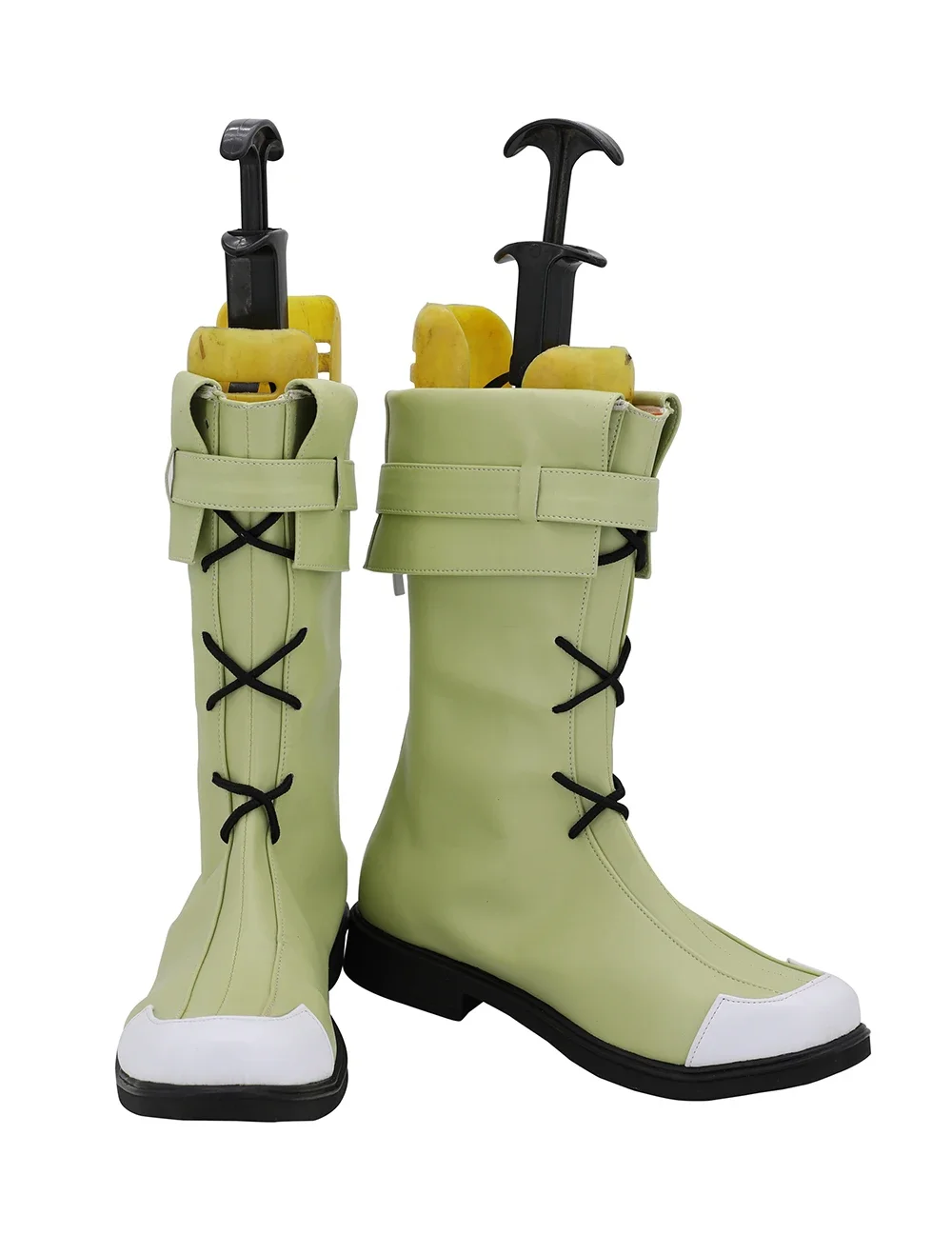 Volke Shoes Cosplay Fire Emblem Radiant Dawn Volke Cosplay Boots Green Shoes Custom Made for Unisex