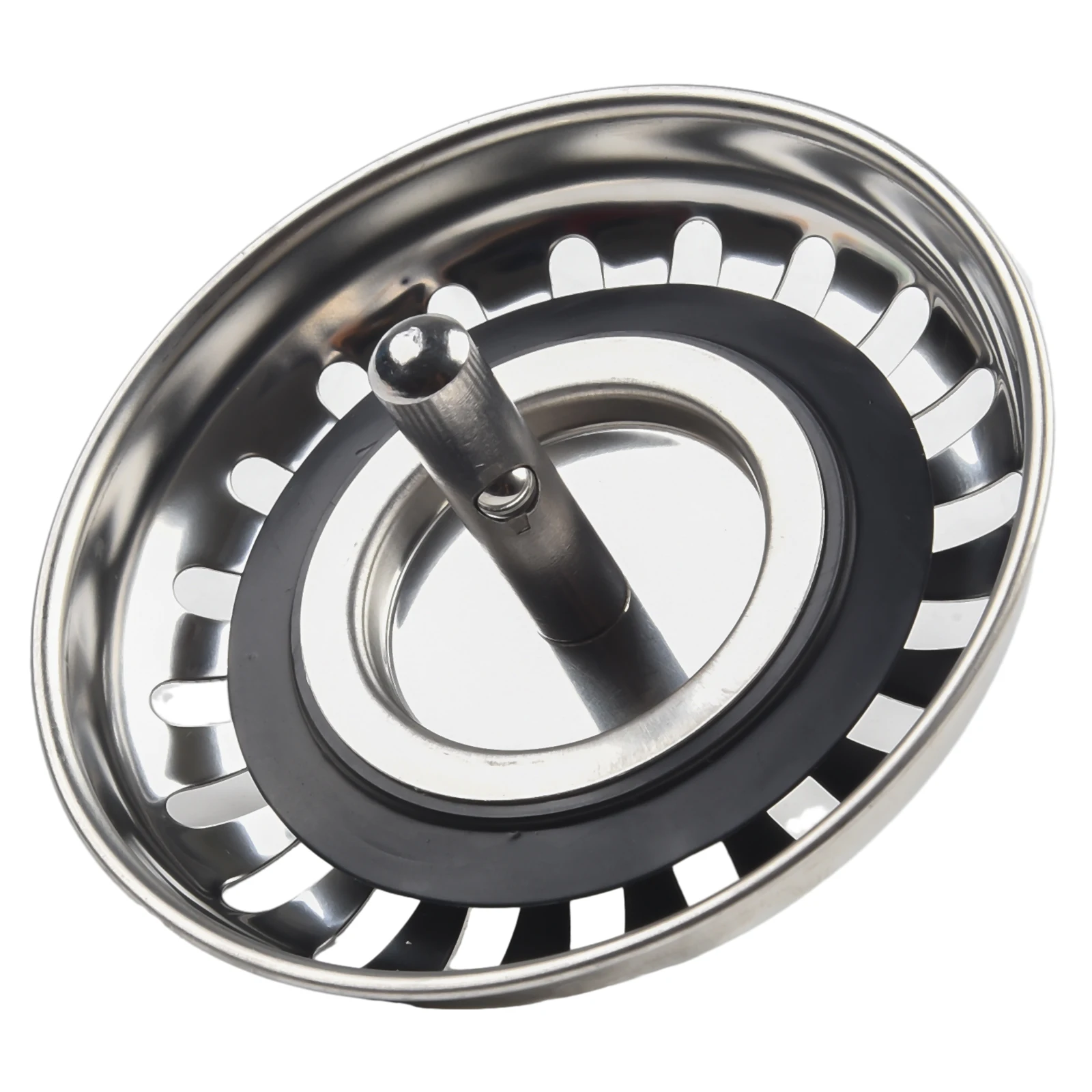 

1PC Premium Kitchen Sink Strainer Replacement Waste Basin Drain Filter Steel Drainer Strainer Leach Basket Waste