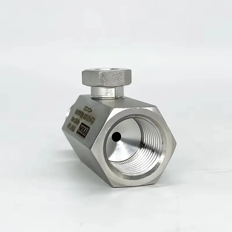 

OEM SS316L Corrosion-Resistant Pressure Gauge Snubber 0–40 MPa Adjustable Flow